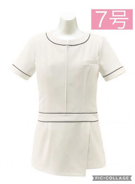 セール!!新品 7号 (S)エステサロン ユニフォーム チュニック ナース服