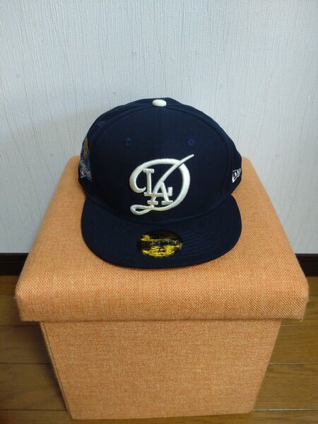 NEWERA ロサンゼルス・ドジャース シティコネクト キャップ 大谷 翔平 山本 由伸 ワールドシリーズ優勝記念 ネイビー