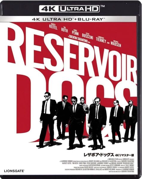 レザボア・ドッグス 4Kリマスター版 Ultra HD Blu-ray+Blu-ray ブルーレイ