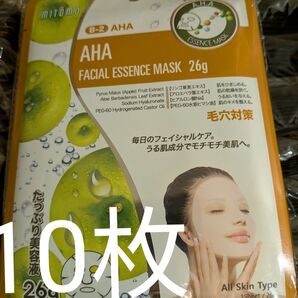 【AHA】MITOMO シートマスク 個包装1枚入り10枚
