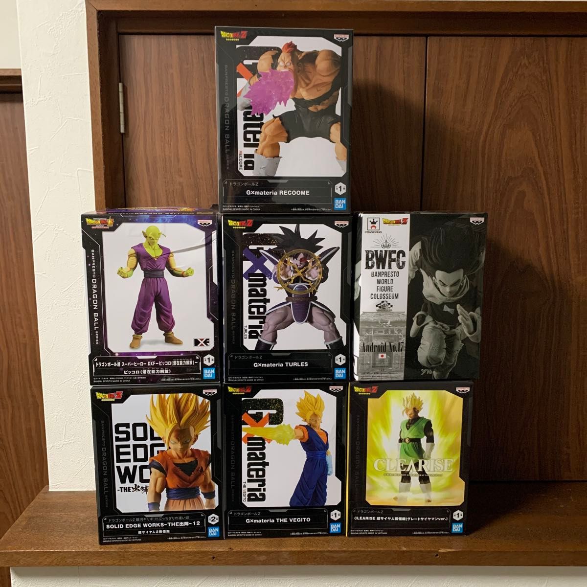 ドラゴンボール フィギュアまとめ売りG×materia出陣HistoryBox等 ドラゴンボール プライズ フィギュア まとめ売りG×materia 出陣