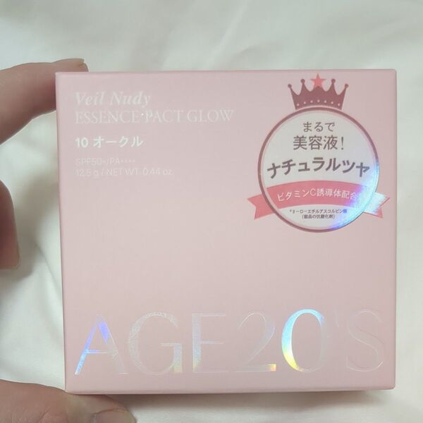 AGE20s ヴェールヌーディエッセンスパクトグロウ (リフィル 10 オークル) 12.5g