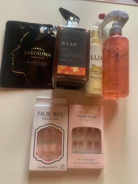 レチスパ クリームシャンプー、おまけのヘアケア類