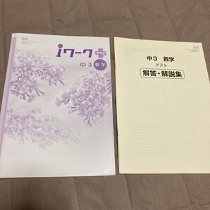 中3数学 iワークプラス 問題集 解答解説集セット