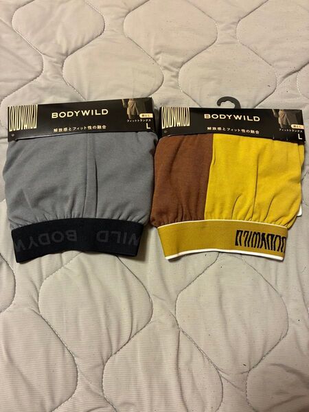 ボディワイルド トランクス 新品 L 2枚 BODYWILD GUNZE