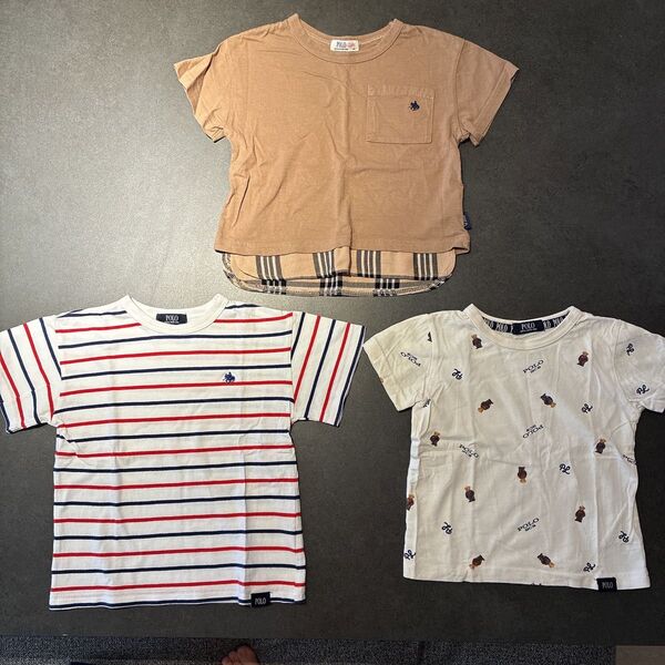 【100センチ、110センチ】polo Tシャツ