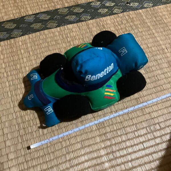 ベネトン benetton f1 レース ぬいぐるみ クッション F1 フォーミュラ