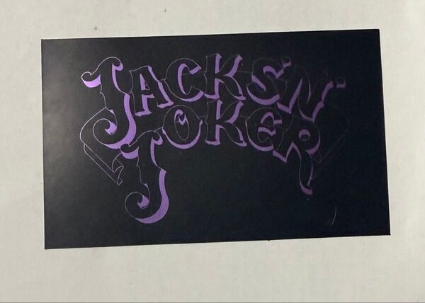 JACKS'N'JOKER ロゴステッカー