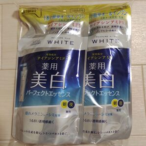 2個 コーセー モイスチュアマイルド ホワイト パーフェクトエッセンス つめかえ