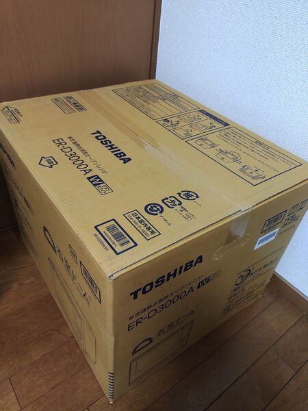 新品未開封 東芝 ER-D3000A(W) オーブンレンジ 石窯ドーム スタンダードモデル 30L グランホワイト