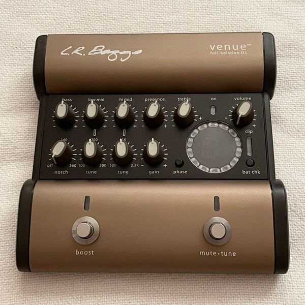 L.R.BAGGS VENUE D.I. ACアダプター付き/アコースティックギター用 プリアンプ DI
