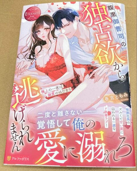 腹黒御曹司の独占欲から逃げられません 極上の一夜は溺愛のはじまり (エタニティブックス Rouge2024/5) 春宮ともみ