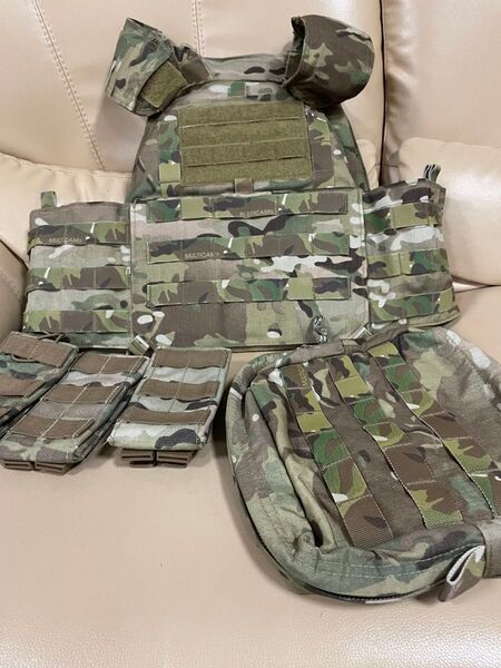MAYFLOWER APC 実物 マルチカム プレートキャリア セット TACTICAL tailor ATS