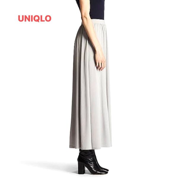 UNIQLO ユニクロ マキシスカート 185681 ロングスカート ウエストゴム