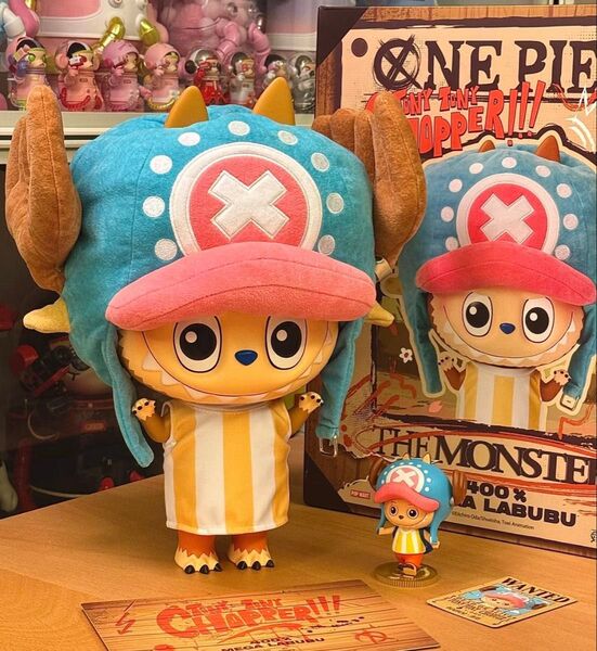ポップマート ラブブ チョッパー One Piece 400% CHOPPERone piece ワンピース