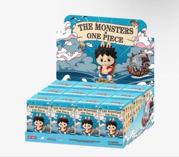 正規品ONE PIECE x LABUBU フィギュア アソートbox POP MARTワンピースコラボ