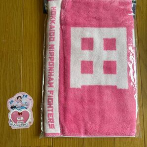 北海道日本ハムファイターズ 田宮裕涼 母の日 ピンクタオル かわいいシリーズ ステッカー