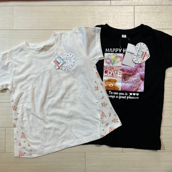 女児 Tシャツ 2枚セット 120cm 【未使用】
