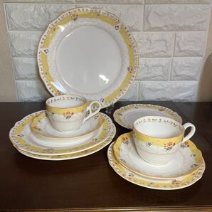 ノリタケ プリマチャイナ トゥルーラブ食器セット 7点 イエロー系