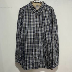 ☆送料無料☆ Carhartt☆カーハート☆チェック柄ボタンダウン長袖シャツ☆ストリート☆XL