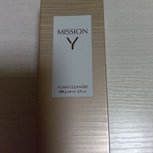 ミッション Y フォームクレンザー 洗顔料 100g 画像3枚目 外箱にダメージ 凹みあり
