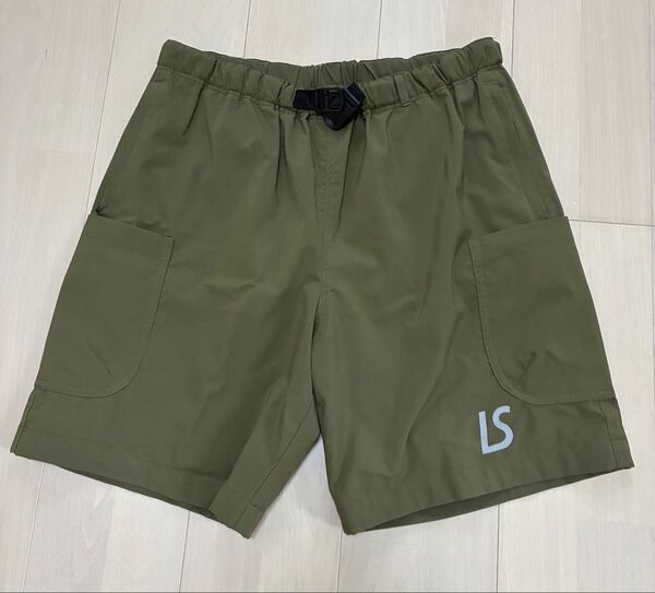ルースイソンブラ タフタハーフパンツ Lサイズ カーキ