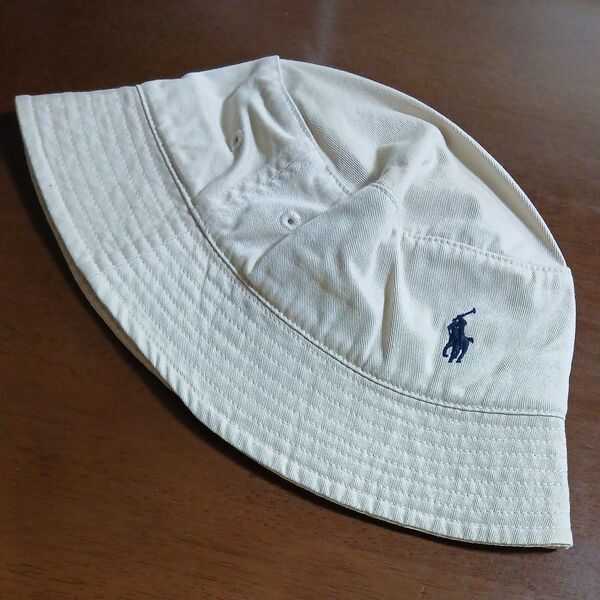 POLO RALPH LAUREN ポロラルフローレン 子どもハット ベージュ 未使用品