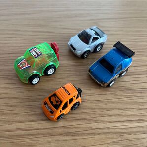 ENEOS ミニカー 4台セット チョロQ パジェロ 平成レトロTAKARA No タカラ レトロ
