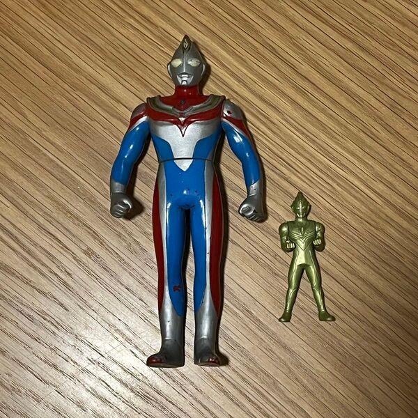 ウルトラマン フィギュアセット ウルトラマンダイナ BANDAI 円谷プロ ソフビ 当時物 ソフビ人形