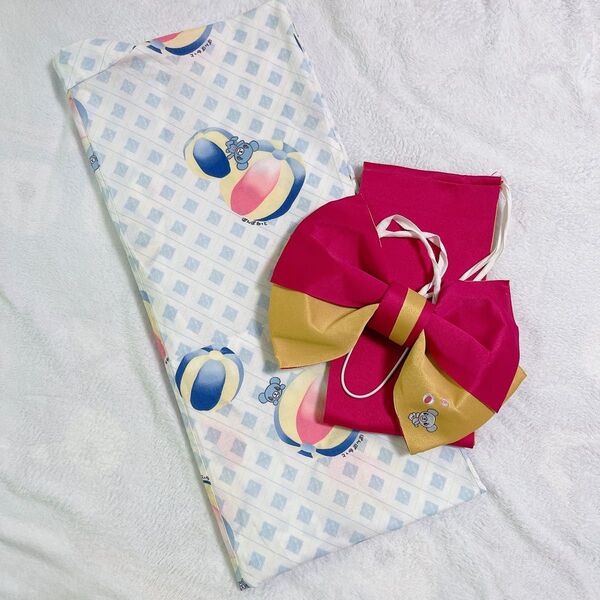 pom ponette ポンポネット ミントくん 浴衣 帯 セット