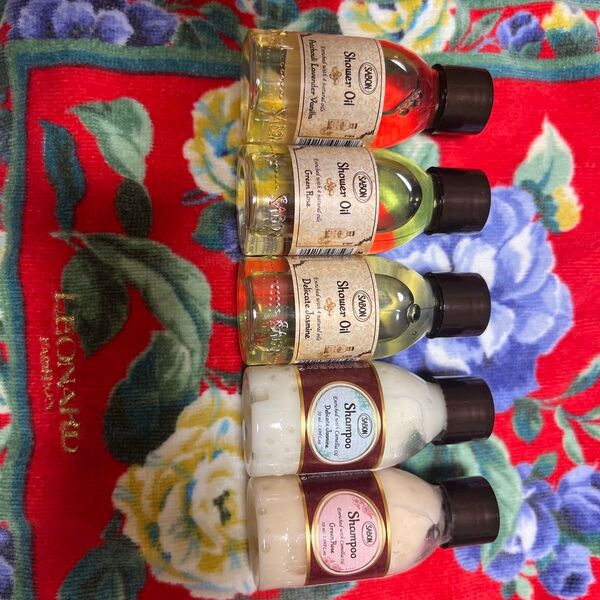 SABON シャワーオイル&シャンプーセット 5点