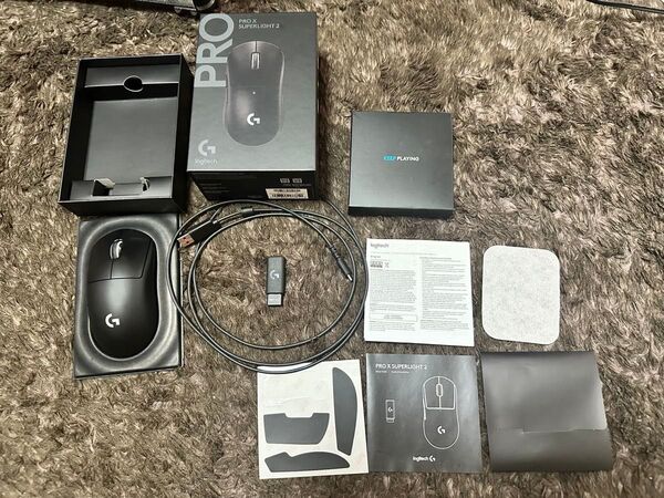 Logicool G PRO X SUPERLIGHT 2 ゲーミングマウス ブラック