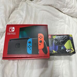 美品 ニンテンドースイッチ 本体 プロコン付き