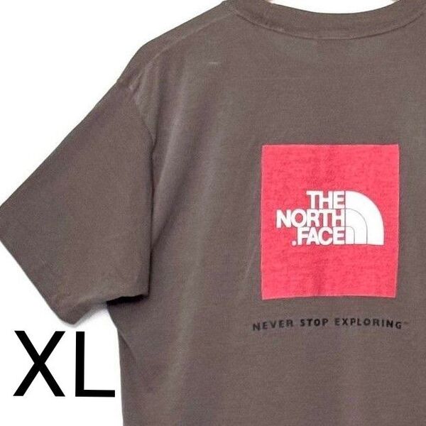 THE NORTH FACE★ザノースフェイス REDBOX バックパネル プリント Tシャツ ドライ LL XL 日本製