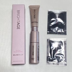新品未使用BRIGHTAGE ブライトエイジ アイゾーン ダブルリバイタライザー 目元用スティック ミニ化粧水 ブライトエイジ
