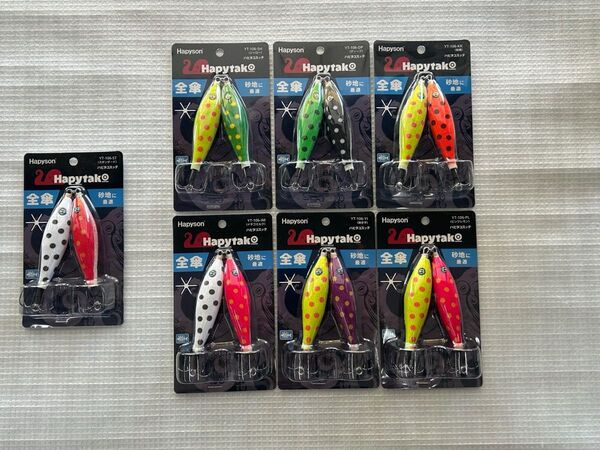 【条件付き】定価の12%OFF!ハピタコスッテ6本針(全傘) 2個セット 送料無料【Hapytako Hapyson タコスッテ】