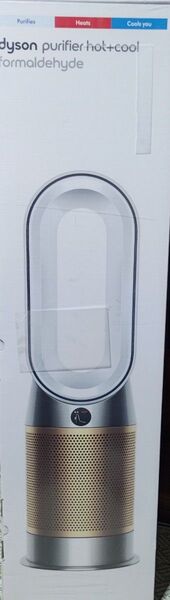Purifier Hot+Cool Formaldehyde空気清浄ファンヒーター (HP09 WG) ホワイト/ゴールド