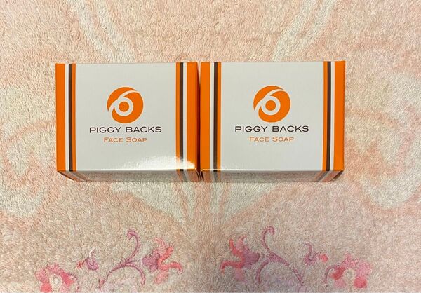 【新品 未開封 未使用品】2個 ピギーバック PIGGY BACKS フェイスソープLC 75g●1日1回洗顔で4ヶ月もちます