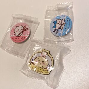 ちいかわ 缶バッジ くら寿司 ビッくらポン マグネットシート