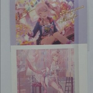 暁山瑞希 ぱしゃこれ 箔押し シークレットディスタンス 神高 2点セット