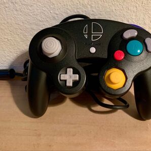 SW ゲームキューブコントローラ スマブラブラック
