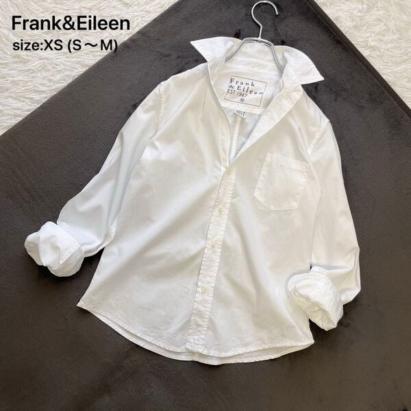 Frank&Eileen フランクアンドアイリーン BARRY スキッパーシャツ ホワイト