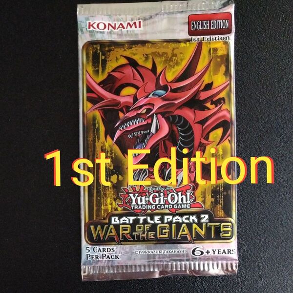 【新品未開封】遊戯王 英語版 三幻神パック1stEdition