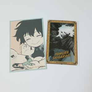 ヒロアカ原画展 箔押しクリアカードコレクション メモリアルコレクション ヒロアカ展 死柄木弔 志村転弧