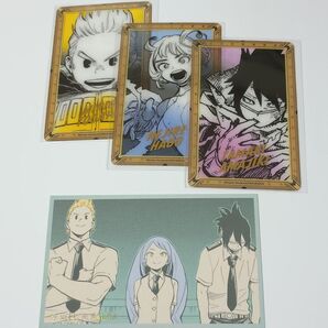 ヒロアカ原画展 箔押しクリアカードコレクション メモリアルコレクション ヒロアカ展 ビッグ3セット