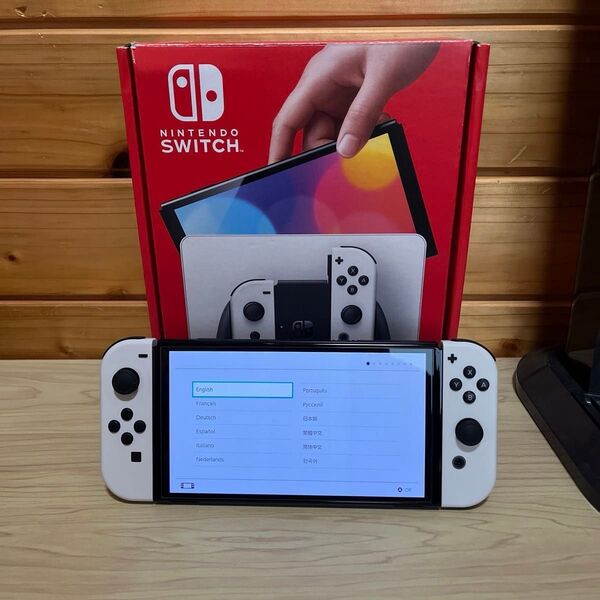 再出品 Nintendo Switch 有機ELモデル ホワイト ケース付き