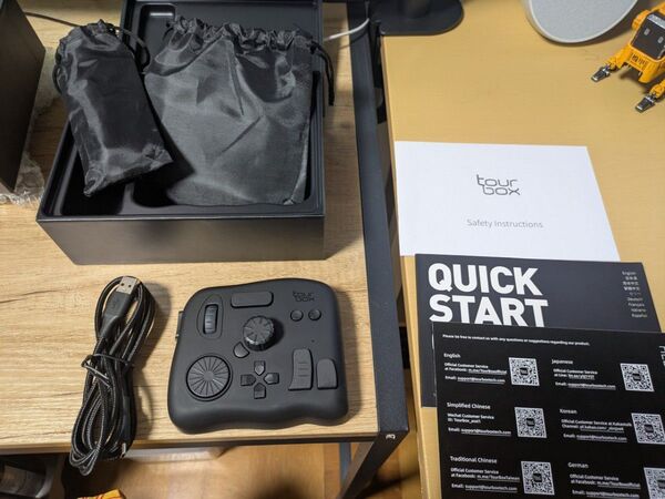 TourBox NEO 動作良好