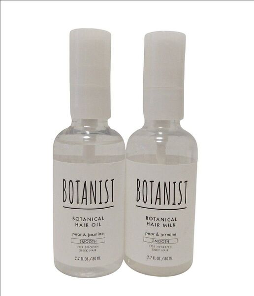 BOTANIST ペアー&ジャスミン ヘアオイル・ミルク2点セット 80ml
