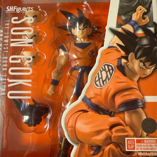 新品未開封 S.H.Figuarts フィギュアーツ 孫 悟空 落ちこぼれのサイヤ人 ドラゴンボール ベジータ 戦