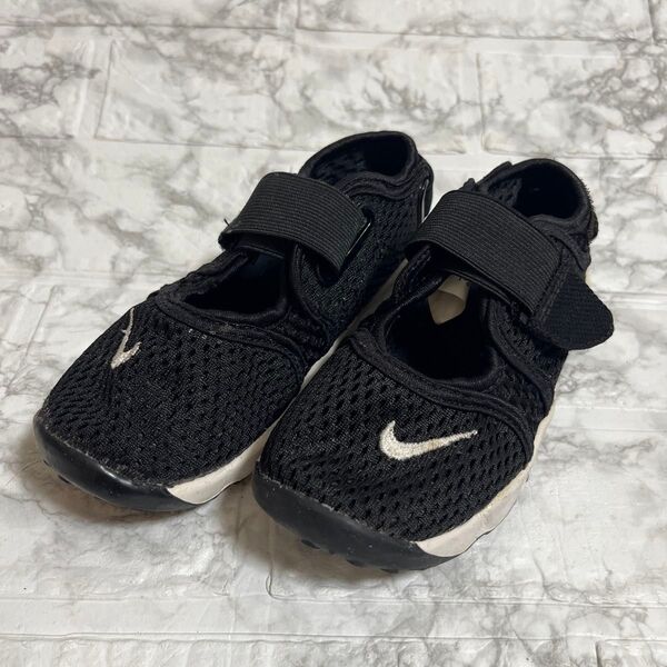 NIKE ナイキ エアリフト 16cm キッズ サンダル スニーカー ブラック